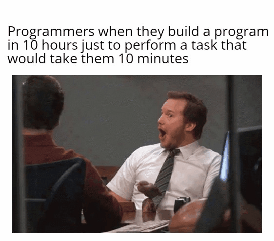 Automation is amazing, but...